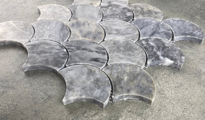 Luna Sky Marble - Mesh Mosaic Tile Collection 5