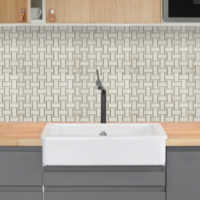 Shellstone - Mesh Mosaic Tile Collection 4