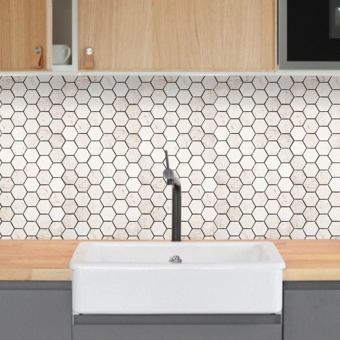 Shellstone - Mesh Mosaic Tile Collection 4