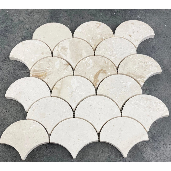 Shellstone - Mesh Mosaic Tile Collection 4