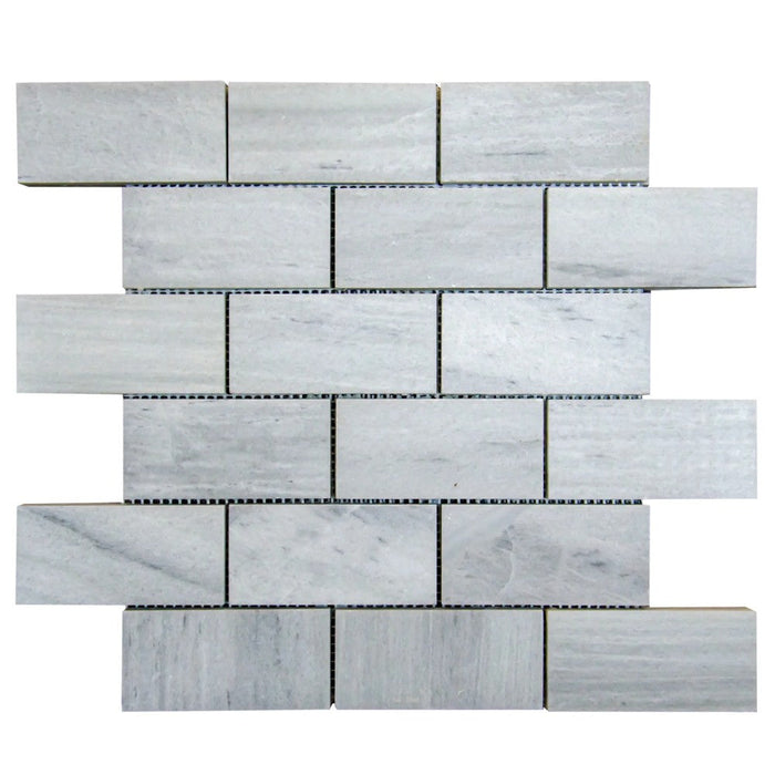 Solto White Marble - Mesh Mosaic Tile Collection 1