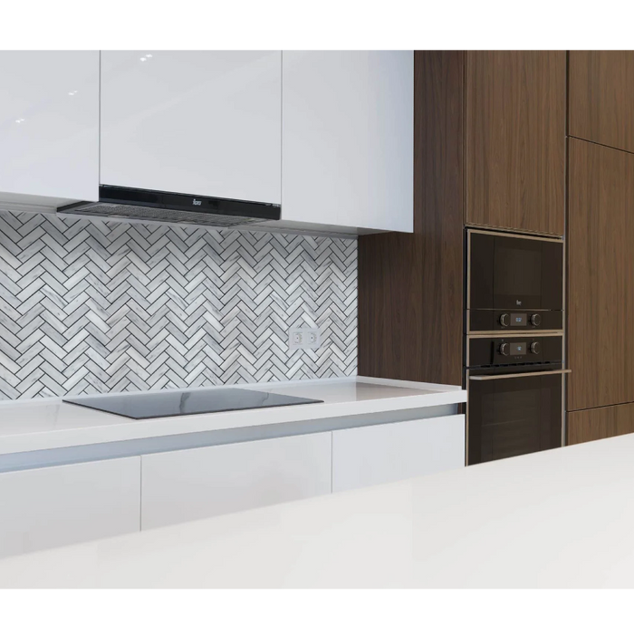 Solto White Marble - Mesh Mosaic Tile Collection 4