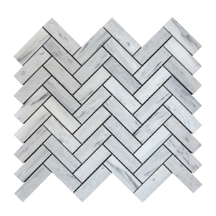 Solto White Marble - Mesh Mosaic Tile Collection 1