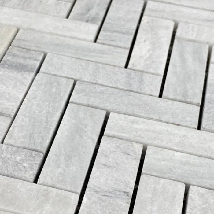 Solto White Marble - Mesh Mosaic Tile Collection 2
