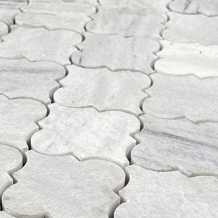 Solto White Marble - Mesh Mosaic Tile Collection 2