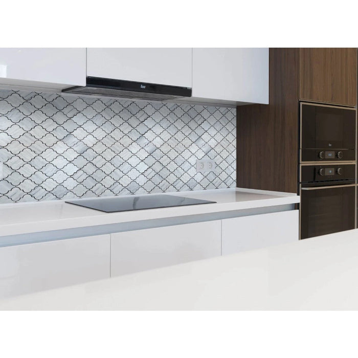 Solto White Marble - Mesh Mosaic Tile Collection 3
