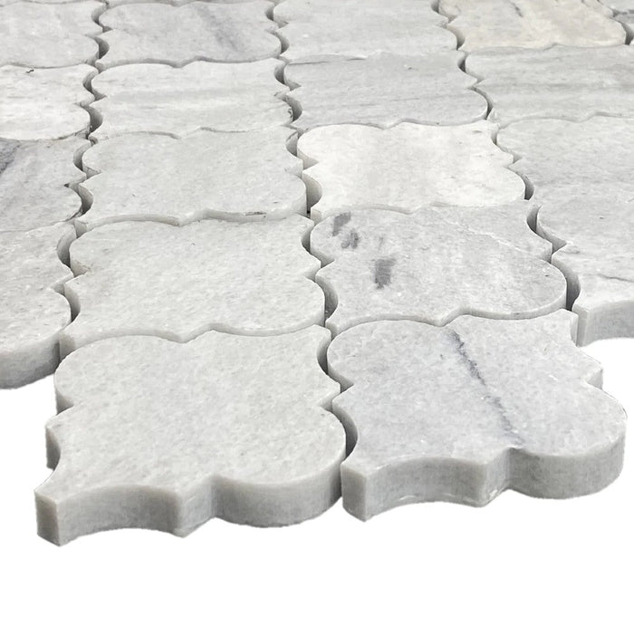 Solto White Marble - Mesh Mosaic Tile Collection 4