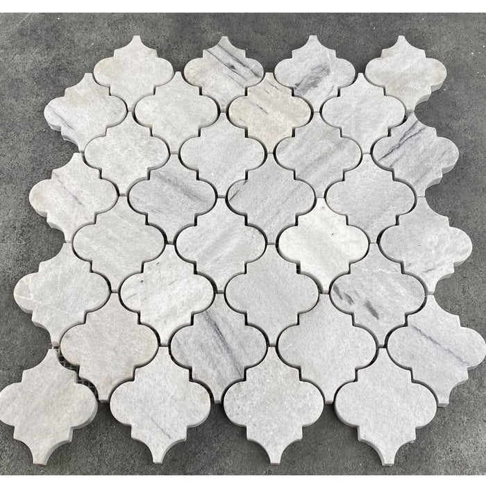 Solto White Marble - Mesh Mosaic Tile Collection 5