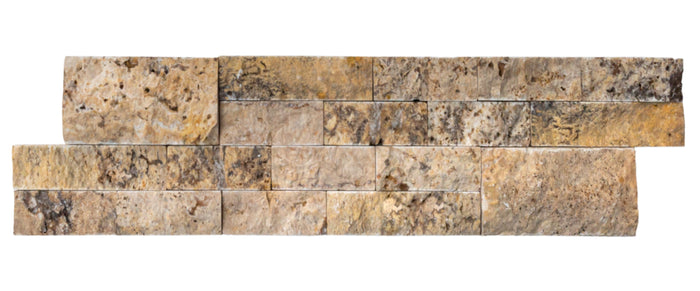 Natural Travertine Ledger Panel Collection 4