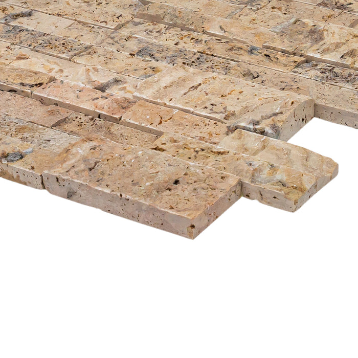 Natural Travertine Ledger Panel Collection 3