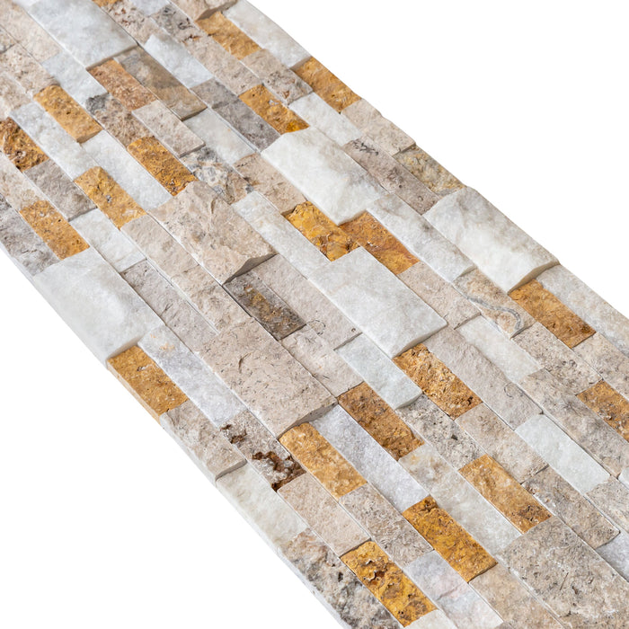 Natural Travertine Ledger Panel Collection 4