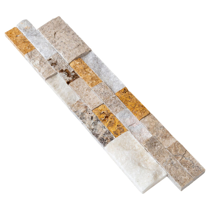 Natural Travertine Ledger Panel Collection 3