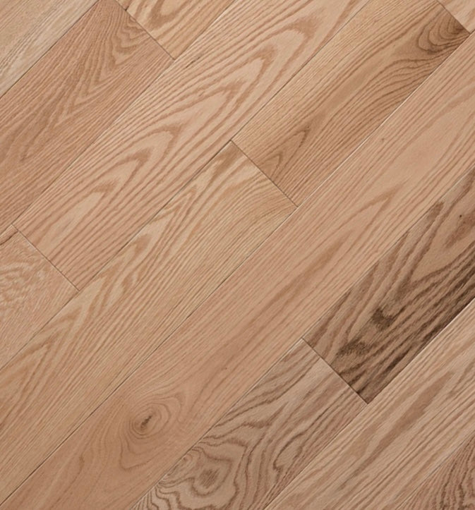 Canadian Red Oak Solid Hardwood Flooring Collection 1