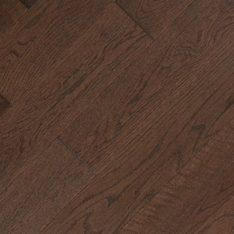 Canadian Red Oak Solid Hardwood Flooring Collection in Dark Timber