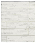 Gioia 3D Bianco 6x24 Porcelain Wall Tile