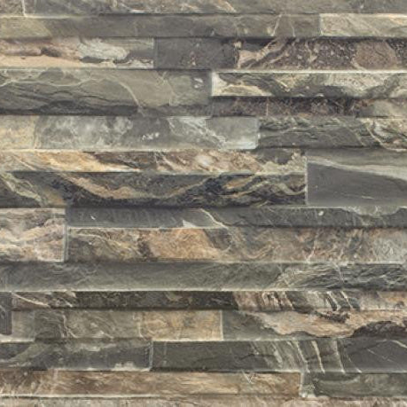 Thuy Emperador 13x36 Textured Porcelain Wall Tile