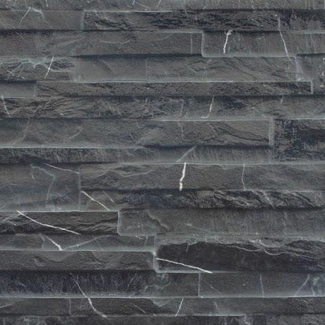 Thuy Marquina 13x36 Textured Porcelain Wall Tile
