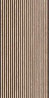 Canne 3D Ecru Black 24x48 Relief Porcelain Wall Tile