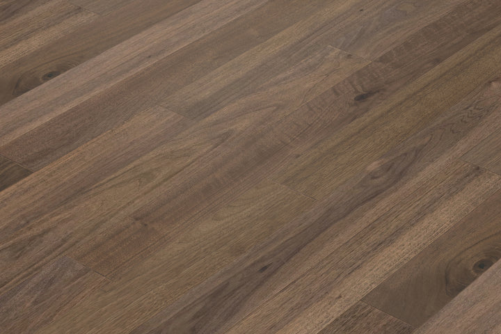 Wild Terrain Collection Engineered Hardwood Flooring — Dusk Brown