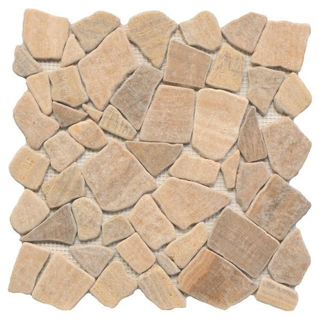 Marmol Wood Vein Marble Mosaic Tile 12x12 Sheet