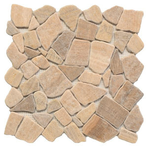 Marmol Wood Vein Marble Mosaic Tile 12x12 Sheet