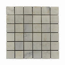 Carrara White 2x2 Marble Mosaic Tile 12x12