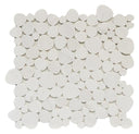 Marmol Ariston White Marble Mosaic Tile 12x12 Sheet