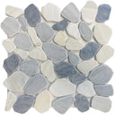 Beachwave Natural Pebble Stone Mosaic Tile 12x12 Sheet