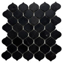 Black Marble Teardrop Mosaic Tile 11x11 Sheet