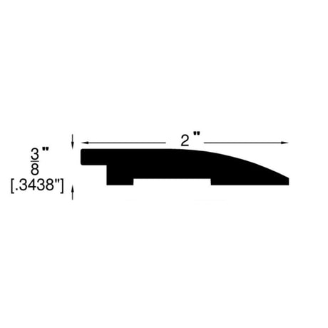 Engineered Moldings - Premier Acacia - Cabernet in Flush Reducer