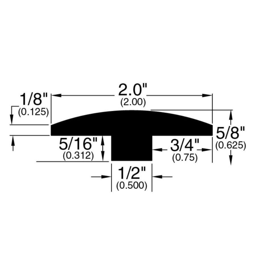 Engineered Moldings - Premier Acacia - Cabernet — T-Molding