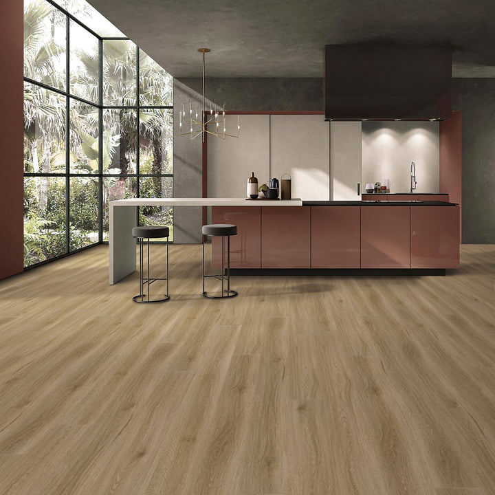 Affluent Wood-Look Waterproof Vinyl Plank Flooring — Grain