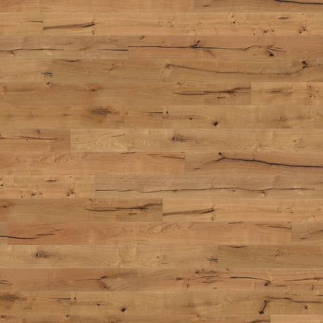 Haro Parquet 2500 Oak Alabama Cocoa Brushed Engineered Hardwood Flooring in Warm Drift