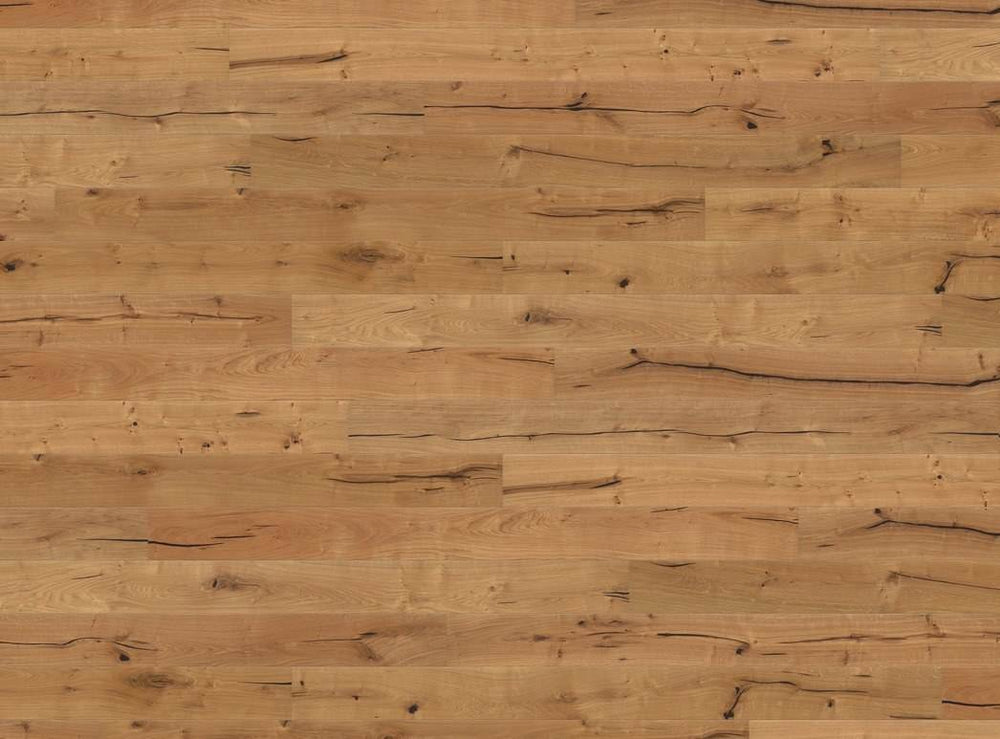 Haro Parquet 2500 Oak Alabama Cocoa Brushed Engineered Hardwood Flooring in Warm Drift
