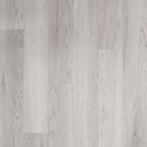 Mirra Quebec Maple Grey Glue-Down Luxury Vinyl Plank Flooring in Urban Gray