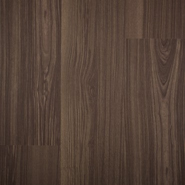 Mirra Smoked Ash Dark Brown Luxury Vinyl Plank — Commercial-Grade Glue-Down in Dark Brown