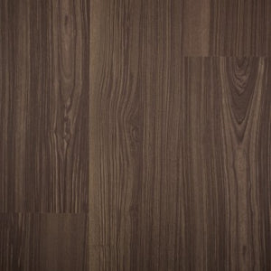 Mirra Smoked Ash Dark Brown Luxury Vinyl Plank — Commercial-Grade Glue-Down in Dark Brown