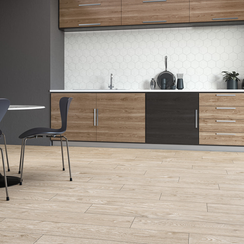 Bergen Maple 8x48 Wood Look Porcelain Plank Tile