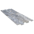 Bluestone ledger 3d panel 6x24 split face natural marble wall tile mul prodile view