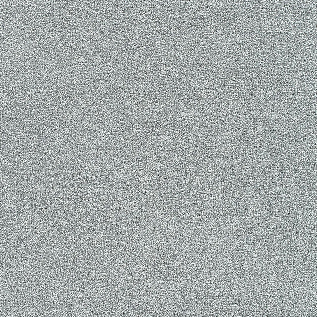 Polar 40oz Plush Textured Cut Pile Polyester Carpet – Stain Resistant in Frost