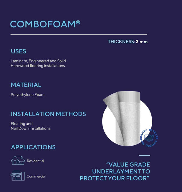 ComboFoam Underlayment 3