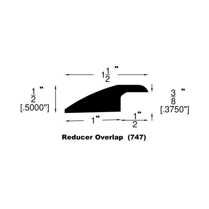 Engineered Hardwood Moldings - Advantage - Cortes — Overlap Reducer