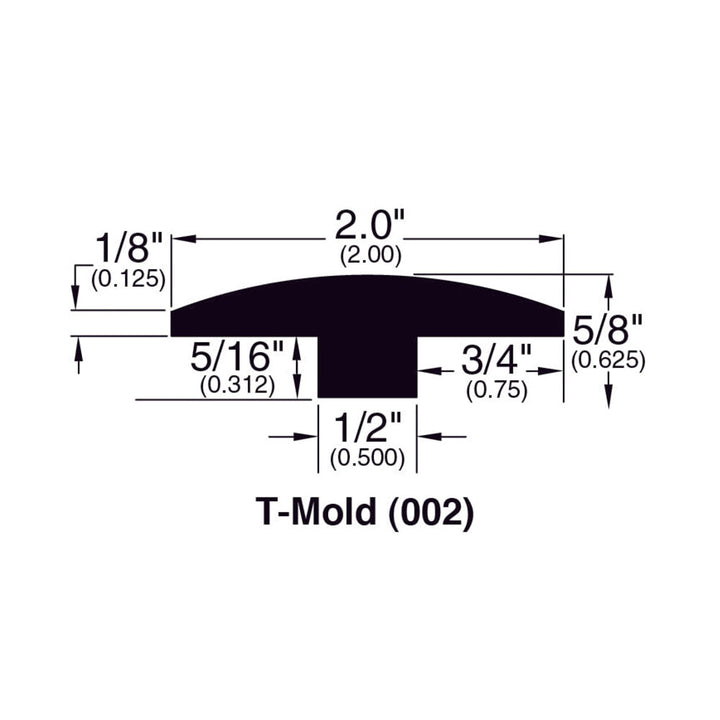 Engineered Hardwood Moldings - Celestial - Capricorn — T-Molding