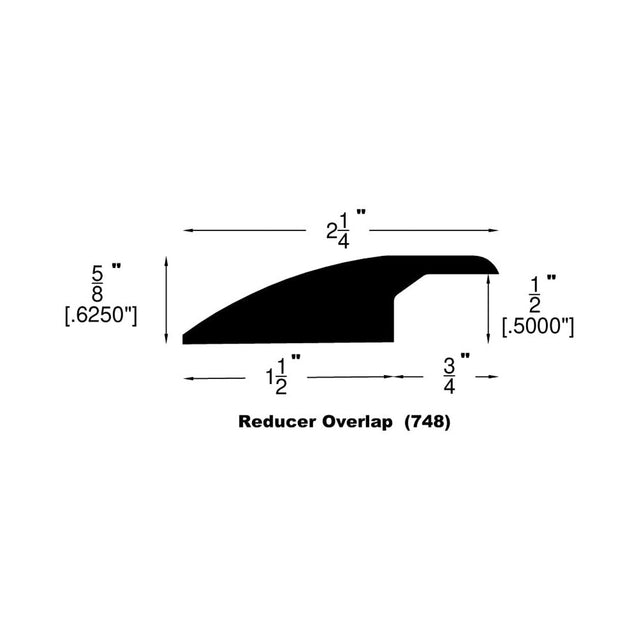 Engineered Hardwood Moldings - Elysian - Avant Natural in Overlap Reducer