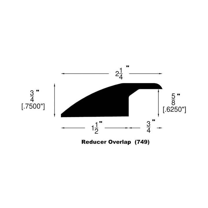 Engineered Hardwood Moldings - LongHorn - Heritage — Overlap Reducer