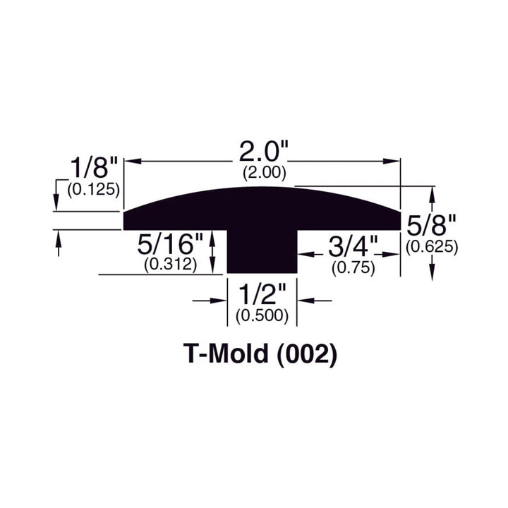 Engineered Hardwood Moldings - Myth Birch - Arthur — T-Molding