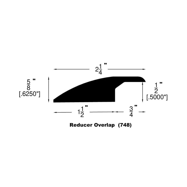 Engineered Hardwood Moldings - Solis European Oak - Sandy Blond — Overlap Reducer