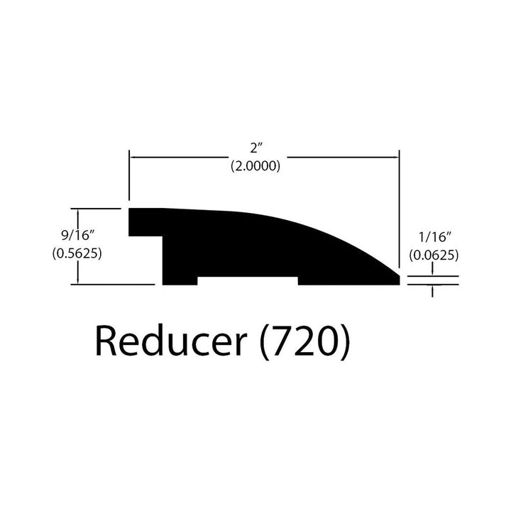 Engineered Hardwood Moldings - Southport - Barn Yard — Flush Reducer