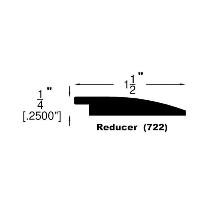 Engineered Hardwood Moldings - Varuna Waterproof - Desperado — Flush Reducer