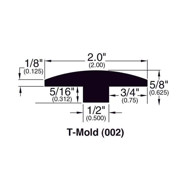 Engineered Hardwood Moldings - Westport - Snow Cloud — T-Molding